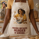 Shut The Fucupcakes - Personalized Baking Apron With Pockets