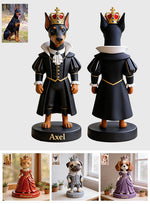 Any Photo Royal Pet - Personalized Dog Premium 3D Figurine