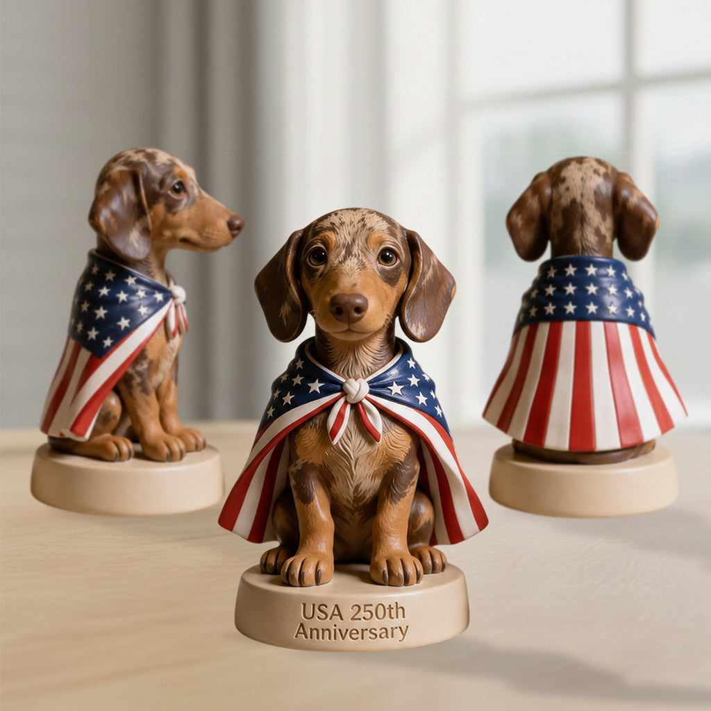 250th Anniversary - Personalized Dog Premium 3D Figurine