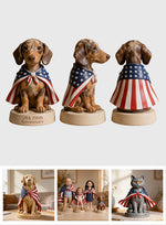 250th Anniversary - Personalized Dog Premium 3D Figurine