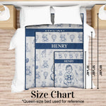 Custom Any Photo, Any Letter - Personalized Kid Blanket
