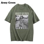 Birthday Gift - Personalized Birthday Washed T-Shirt