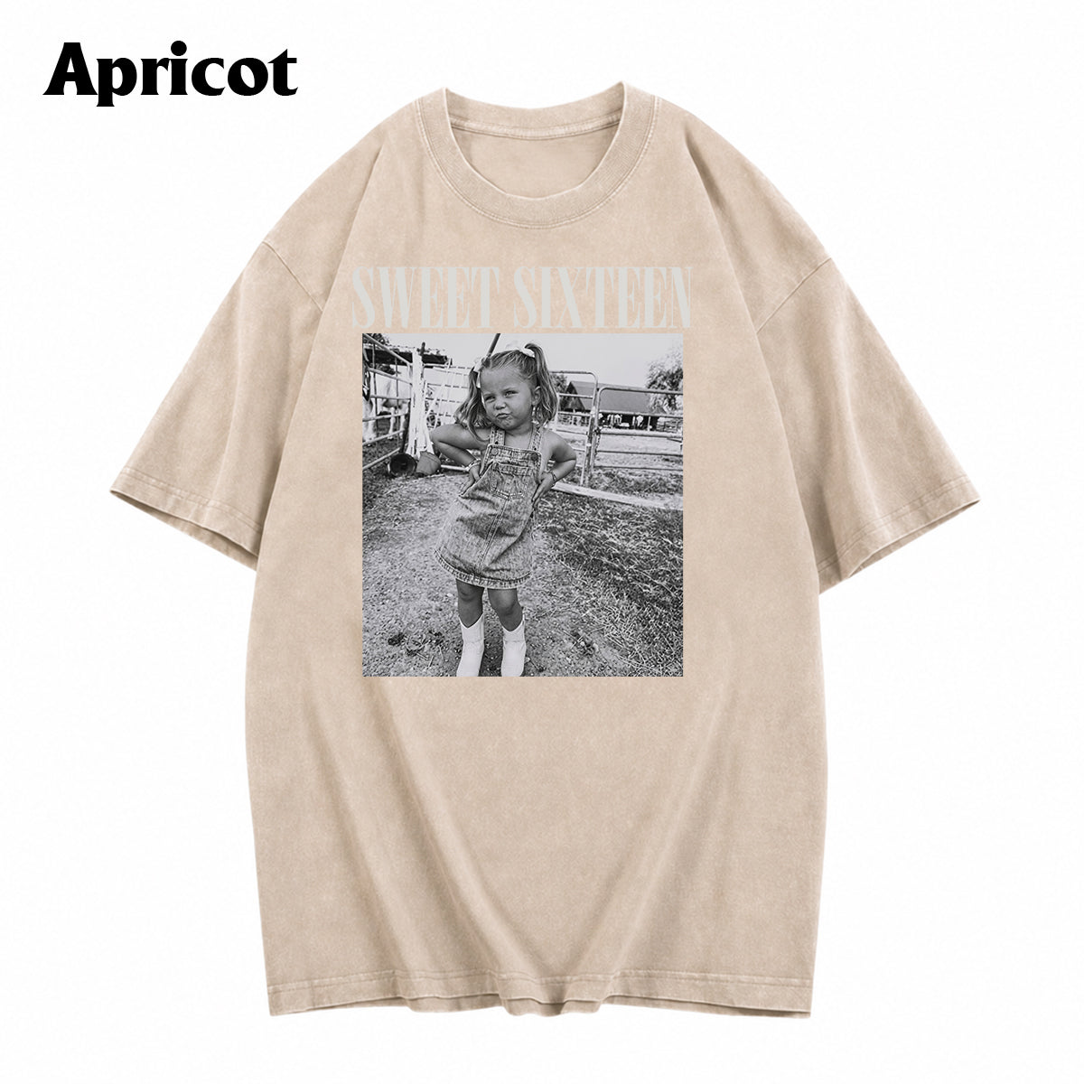Birthday Gift - Personalized Birthday Washed T-Shirt