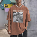 Birthday Gift - Personalized Birthday Washed T-Shirt