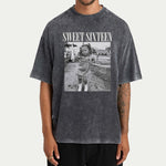 Birthday Gift - Personalized Birthday Washed T-Shirt