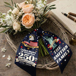 United States Of America 250th Anniversary - Personalized Patriot Decorative Sash/ Ribbon