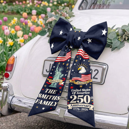 United States Of America 250th Anniversary - Personalized Patriot Decorative Sash/ Ribbon