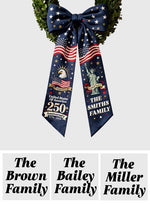 United States Of America 250th Anniversary - Personalized Patriot Decorative Sash/ Ribbon
