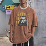Birthday Gift - Personalized Birthday Washed T-Shirt