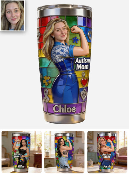 Autism Awareness - Personalized Autism Awareness Tumbler