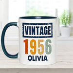 Birthday Gift - Personalized Birthday Accent Mug