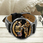 100 Years Of Route Personalized Gifts For Bikers - Personalized Biker Hand Watch