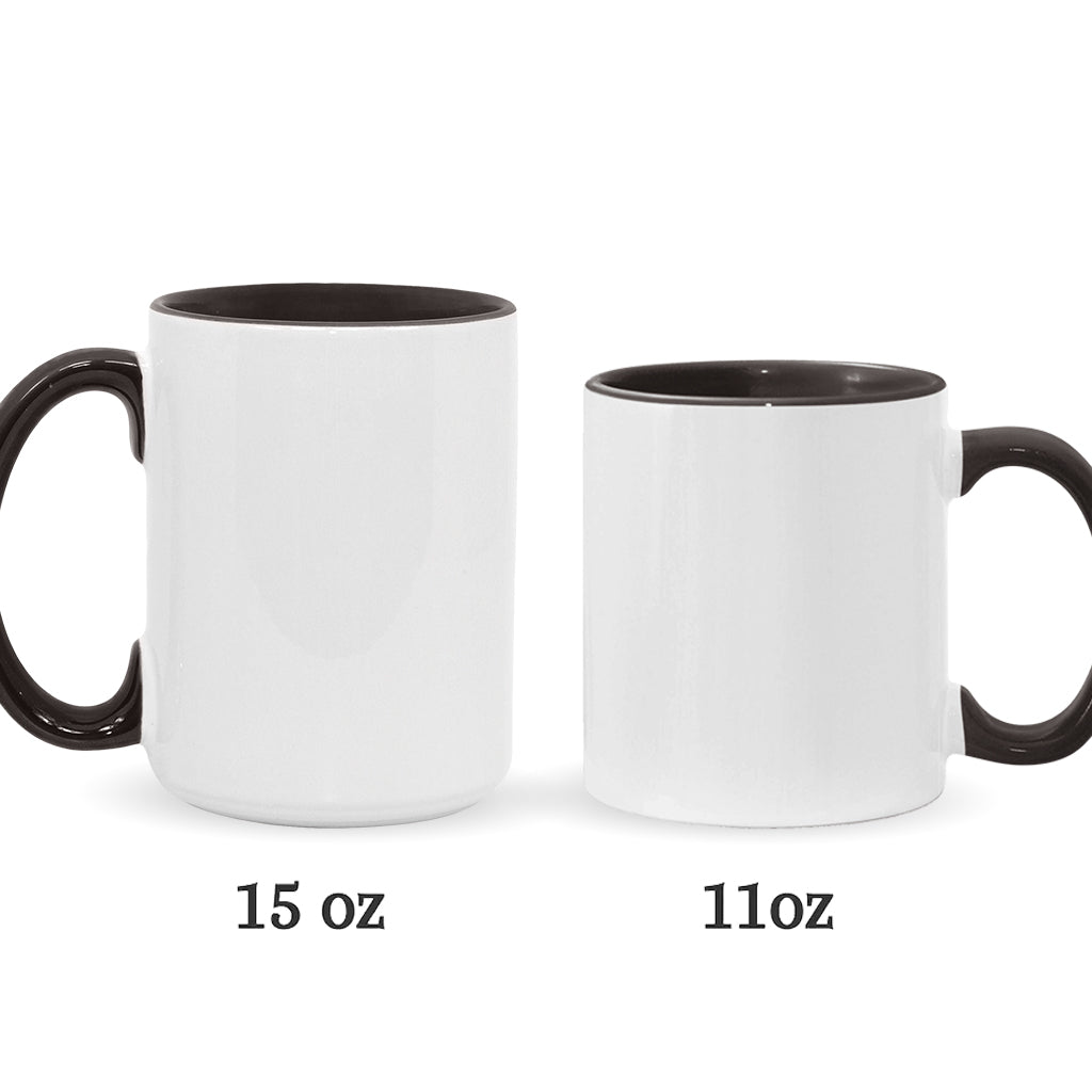 Fueled By Magic & Pink - Personalized Breast Cancer Awareness Accent Mug & Coaster