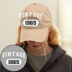 Birthday Gift Idea - Personalized Birthday Embroidered Classic Cap