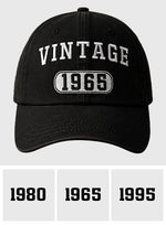 Birthday Gift Idea - Personalized Birthday Embroidered Classic Cap