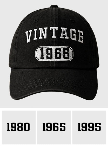 Birthday Gift Idea - Personalized Birthday Embroidered Classic Cap