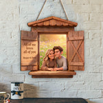 Custom Any Photo - Personalized Couple Custom Shaped Wood Sign