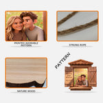 Custom Any Photo - Personalized Couple Custom Shaped Wood Sign