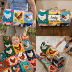 Love Chicken - Personalized Chicken Nap Mat