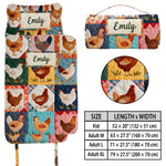 Love Chicken - Personalized Chicken Nap Mat