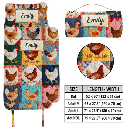 Love Chicken - Personalized Chicken Nap Mat