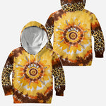 Grandms's Little Sunflower - Personalized Grandma All Over Shirt