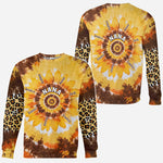 Grandms's Little Sunflower - Personalized Grandma All Over Shirt