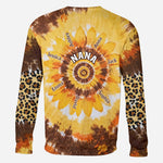 Grandms's Little Sunflower - Personalized Grandma All Over Shirt