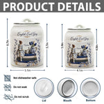 Tea/ Matcha/ Coffee... Container - Personalized Tea Cookie Jar