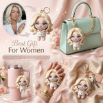 Hot Girl Water's Club, Gift for Women - Personalized Self love Tumbler With Plush Charm