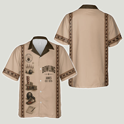 Lucky Bowling Shirt - Personalized Bowling Hawaiian Shirt