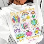 Back To School, Teacher Gift Idea - Personalized Teacher T-shirt And Hoodie