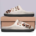 Walking By Faith - Personalized Cow Slippers