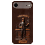 Whiskey And Cigar - Personalized Whisky 3D Embossed Leather Phone Case