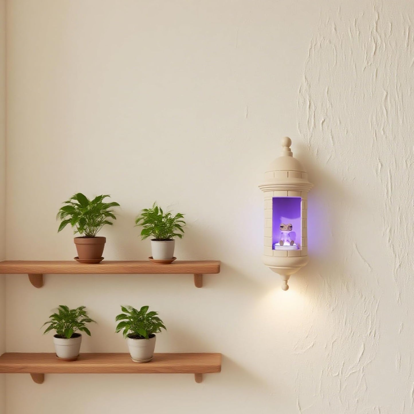【Sound Lamp】 BORILUME Coquí Wall Lamp With LED Light For Puerto Rican Bedroom Office Decor, Christmas Gift Ideas