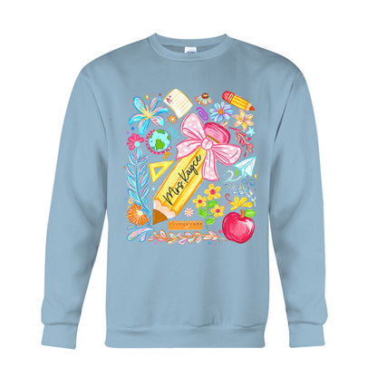 Back To School, Teacher Gift Idea - Personalized Teacher T-shirt And Hoodie