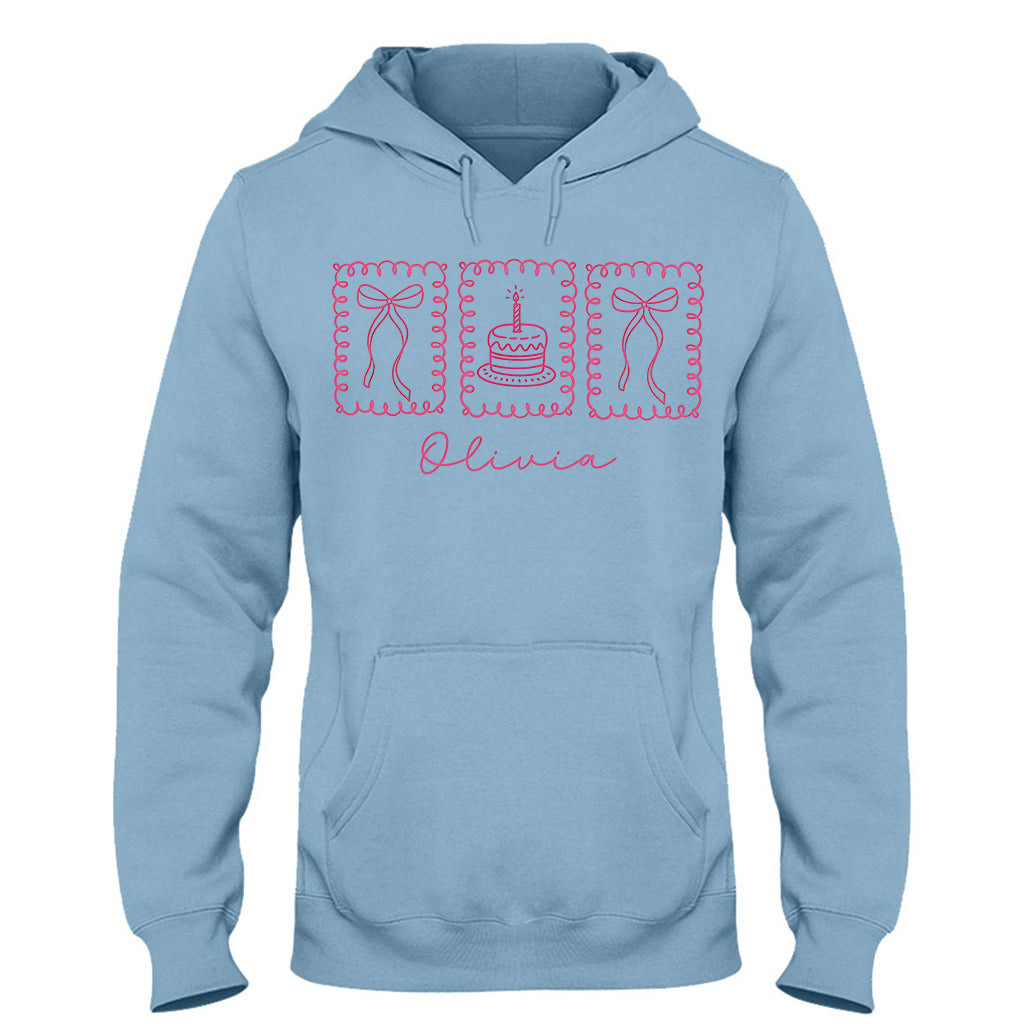 Birthday Gift Idea - Personalized Birthday T-shirt And Hoodie
