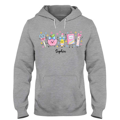 Back To School, Teacher Gift Idea - Personalized Teacher T-shirt And Hoodie