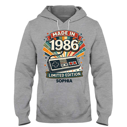 Birthday Gift - Personalized Birthday T-shirt And Hoodie