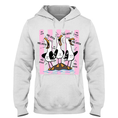 Back To School - Personalized Teacher T-shirt And Hoodie