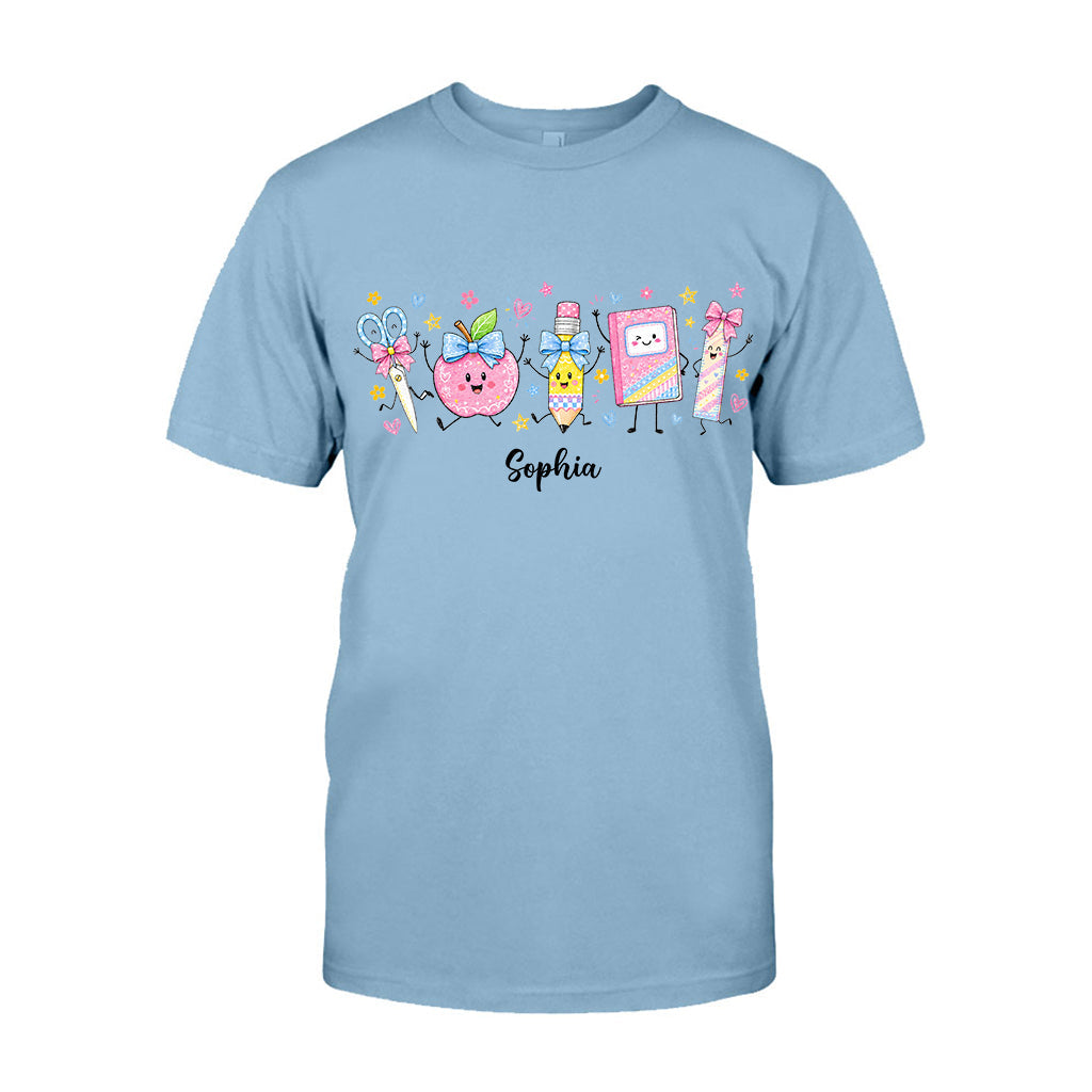 Back To School, Teacher Gift Idea - Personalized Teacher T-shirt And Hoodie