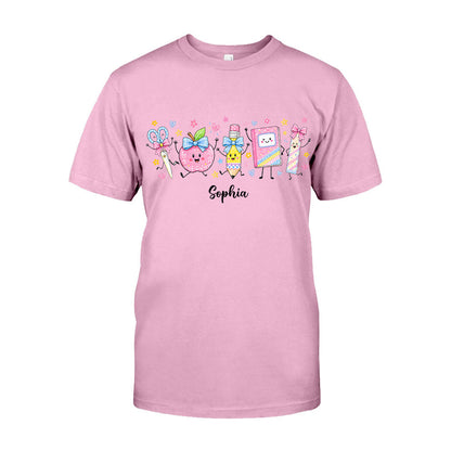 Back To School, Teacher Gift Idea - Personalized Teacher T-shirt And Hoodie