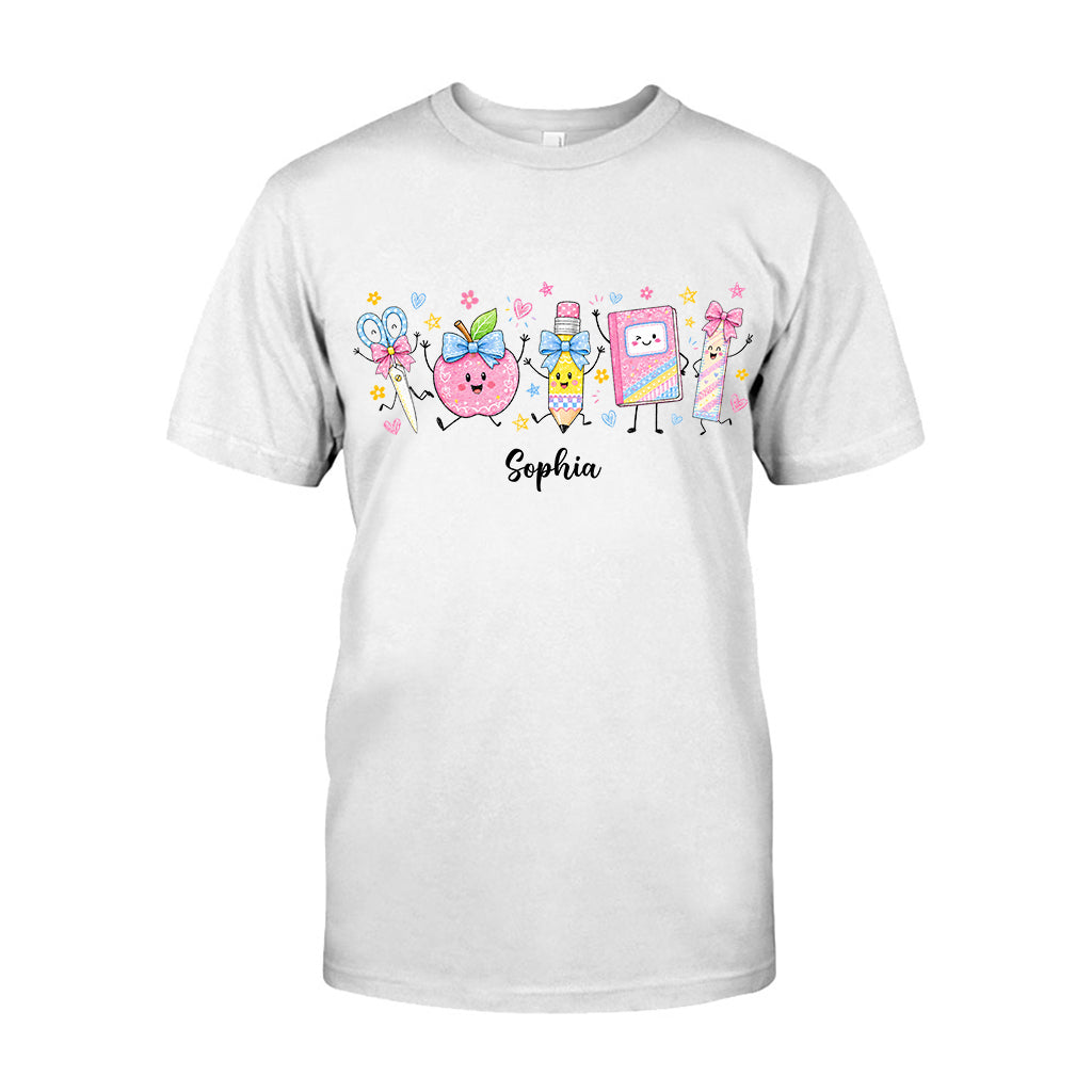 Back To School, Teacher Gift Idea - Personalized Teacher T-shirt And Hoodie