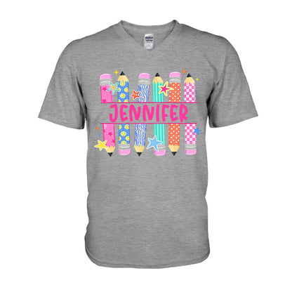 Back To School, Teacher Gift Idea - Personalized Teacher T-shirt And Hoodie