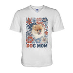 Dog Mom In This 4th Of July - Personalized Dog T-shirt And Hoodie