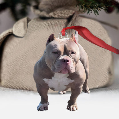 Any Photo Ornament - Personalized Dog Custom Shaped Ornament
