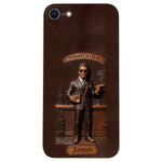 Whiskey And Cigar - Personalized Whisky 3D Embossed Leather Phone Case